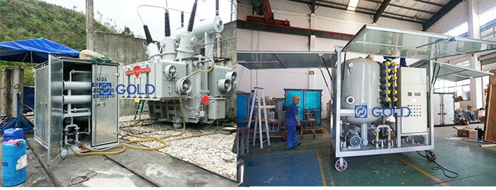 ट्रांसफार्मर तेल फ़िल्टर मशीन