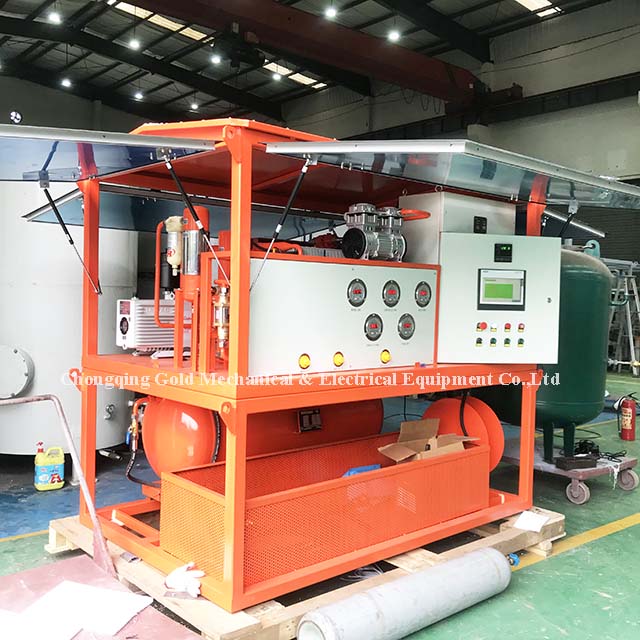 एसएफ 6 गैस वसूली उपकरण