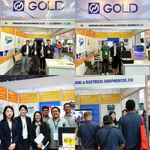 चोंगकिंग गोल्ड मैकेनिकल एंड इलेक्ट्रिकल इक्विपमेंट कंपनी, लिमिटेड ने 48 वें वार्षिक राष्ट्रीय सम्मेलन में सफलतापूर्वक भाग लिया और फिलीपींस में IIEE 3E XPO 2023